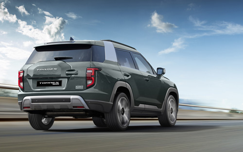 KGM Torres Hybrid - Autofortas motors KGM atstovas Kaune